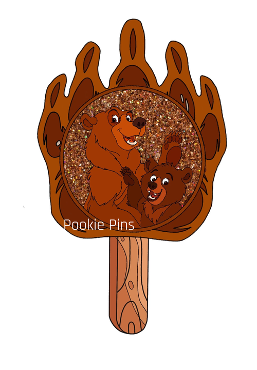 Kenai and Koda Popsicle Pin — Coming Soon