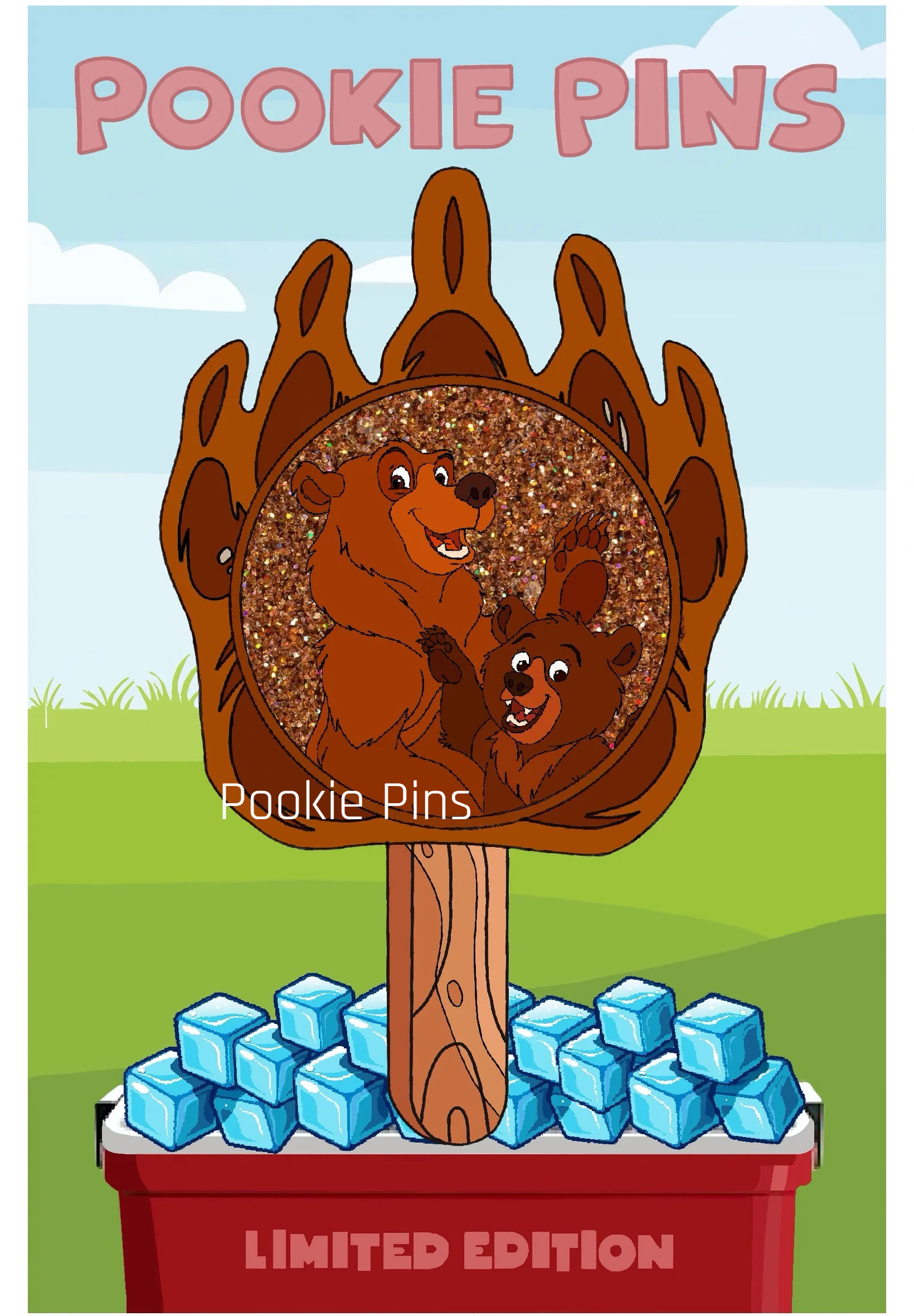 Kenai and Koda Popsicle Pin — Coming Soon